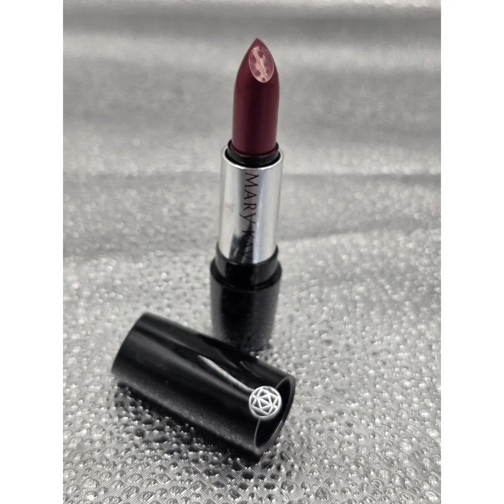 Mary Kay Gel Semi-Matte Lipstick Apple Berry 094640 Deep Red‎ Berry Made USA O2